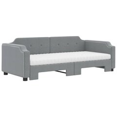 Sofa-lova vidaXL, 80x200 cm, pilka цена и информация | Кровати | pigu.lt