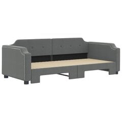 Sofa-lova vidaXL, 80x200 cm, pilka kaina ir informacija | Lovos | pigu.lt