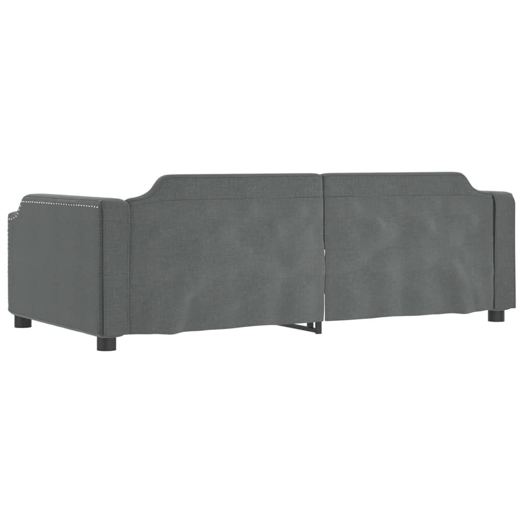 Sofa-lova vidaXL, 80x200 cm, pilka kaina ir informacija | Lovos | pigu.lt