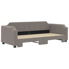 Sofa-lova vidaXL, 80x200 cm, ruda kaina ir informacija | Lovos | pigu.lt