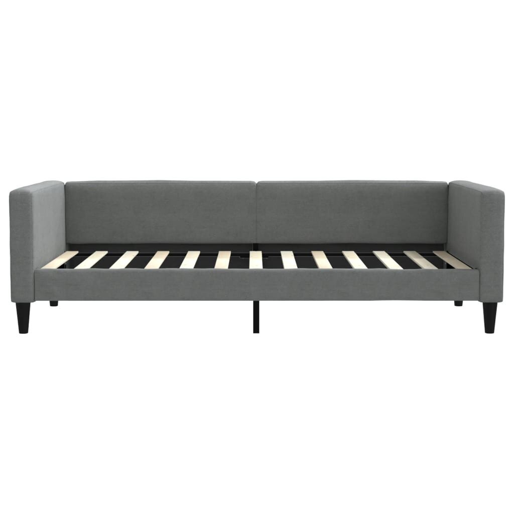 Sofa-lova vidaXL, 90x200 cm, pilka kaina ir informacija | Lovos | pigu.lt