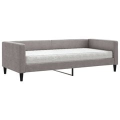 Sofa-lova vidaXL, 90x200 cm, ruda kaina ir informacija | Lovos | pigu.lt