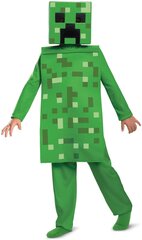 Kostiumas Minecraft Halloween Creeper, 137-149 cm цена и информация | Карнавальные костюмы | pigu.lt