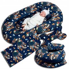Nėštumo pagalvė su čiužiniu 4in1 Set Premium Dreamland Medic, 120 cm цена и информация | Подушки для беременных и кормящих | pigu.lt