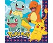 Vienkartinių indų rinkinys Pokemon, 8 vnt. kaina ir informacija | Vienkartiniai indai šventėms | pigu.lt