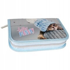 Mokyklinis penalas su priedais Starpak Kitty Blue 485901, 21x14x4 cm kaina ir informacija | Penalai | pigu.lt