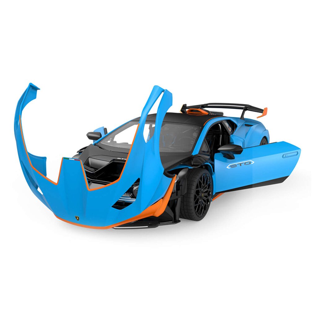 Nuotoliniu būdu valdomas automobilis Rastar 1:14 Lamborghini Huracan STO, 98700 kaina ir informacija | Žaislai berniukams | pigu.lt