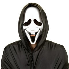 Helovino vaiduoklio kaukė, balta цена и информация | Карнавальные костюмы | pigu.lt