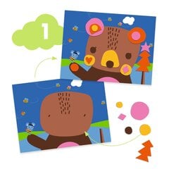 Большой творческий набор для малышей - Мышонок и его друзья, Djeco DJ09295 цена и информация | Развивающие игрушки | pigu.lt