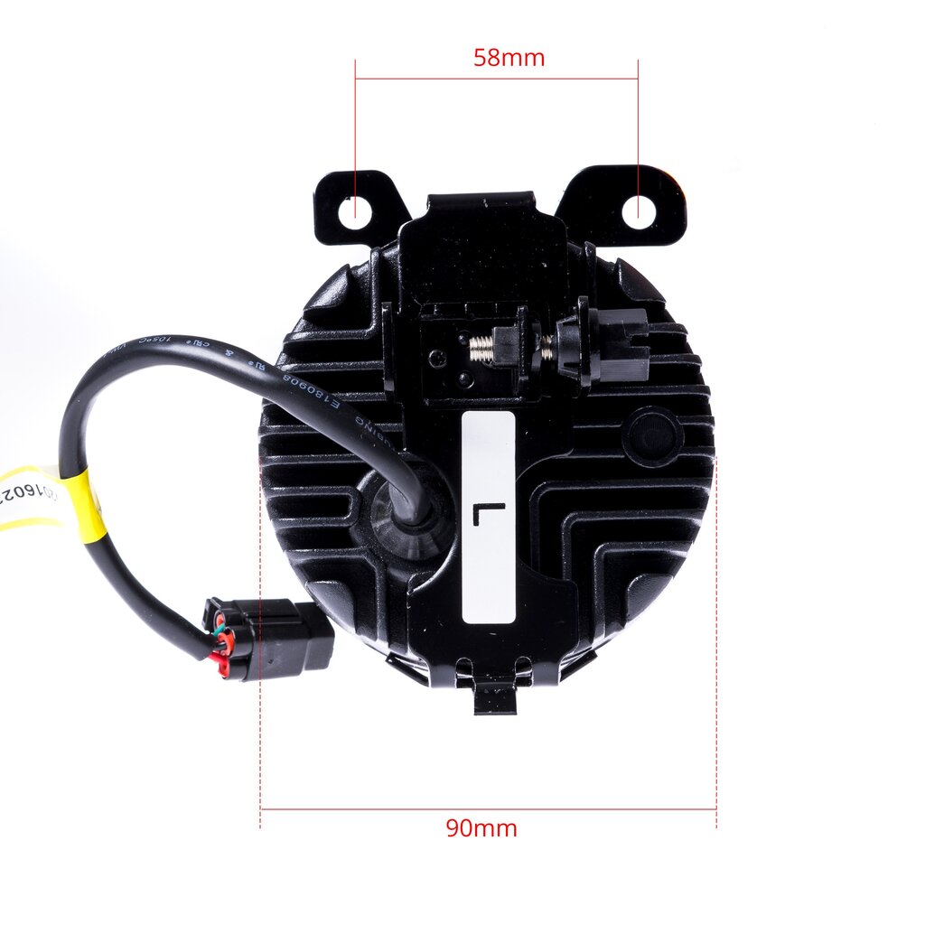 EinParts DL01 Dieniniai žibintai LED DRL Rūko žibintai 6000K 12/24V, skirti VW Golf V kaina ir informacija | Automobilių žibintai | pigu.lt