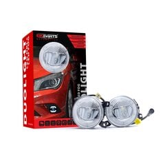 EinParts DL02 Dieniniai žibintai LED DRL Rūko žibintai 6000K 12/24V, skirti VW Golf V Jetta V Scirocco Up Skoda Citigo Seat Mii kaina ir informacija | Automobilių žibintai | pigu.lt