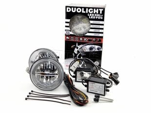 EinParts DL30 Дневные ходовые огни Светодиодные противотуманные фары DRL 6000K 12/24V для Toyota Camry Solara, Tacoma, Tundra, Sequoia цена и информация | Фары | pigu.lt