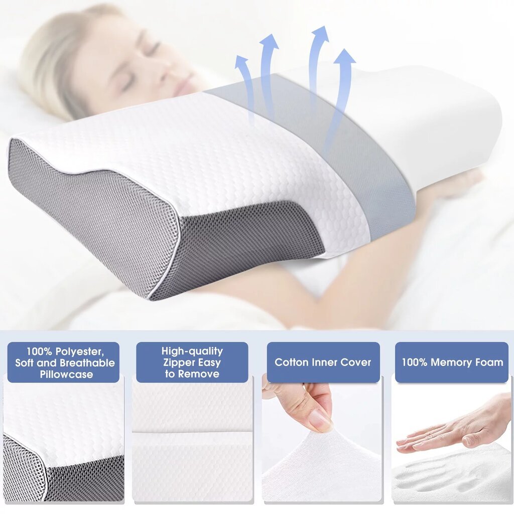 Ortopedinė pagalvė Resti цена и информация | Pagalvės | pigu.lt