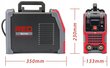 Suvirinimo inverteris 355A Red Technic kaina ir informacija | Suvirinimo aparatai, lituokliai | pigu.lt