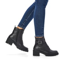 Зимние ботинки Remonte, чёрные цена и информация | Женские ботинки | pigu.lt