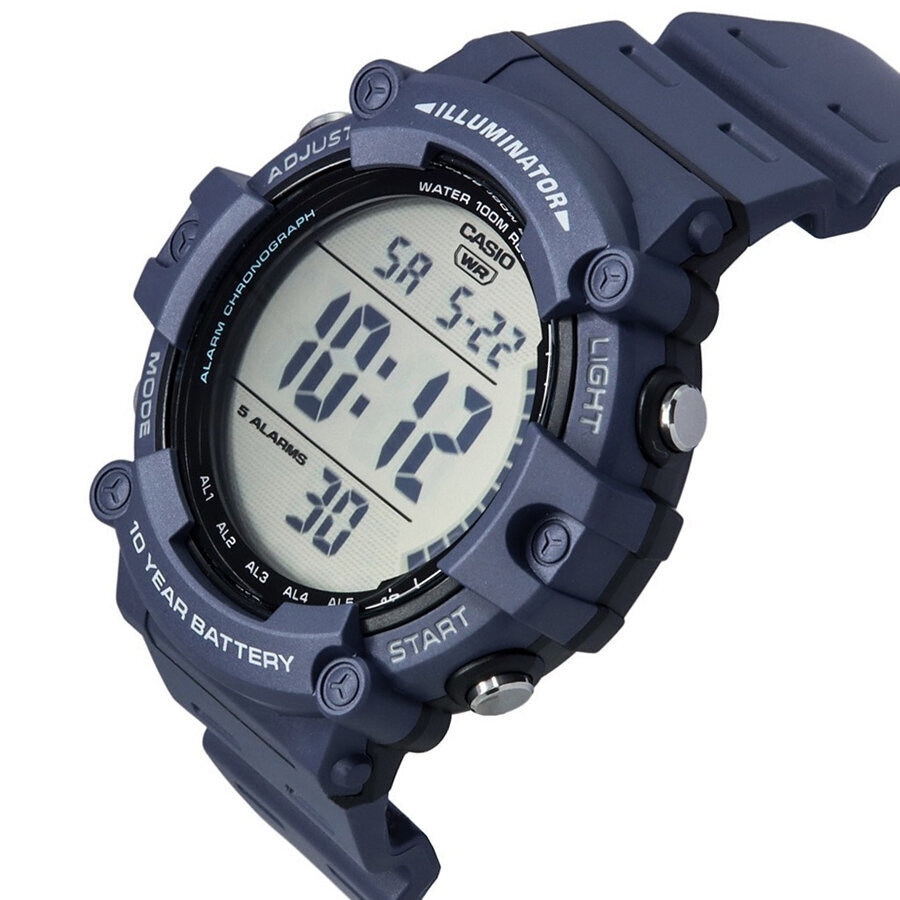 Vyriškas laikrodis Casio Sport Illuminator AE-1500WH-2A, mėlynas kaina ir informacija | Vyriški laikrodžiai | pigu.lt