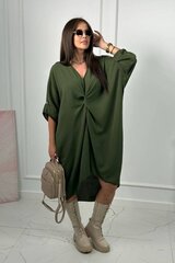 Suknelė moterims 25678, žalia цена и информация | Платья | pigu.lt