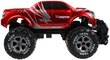 Nuotoliniu būdu valdomas Jeep Rampage R/C Monster Truck Lean Toys, raudonas kaina ir informacija | Žaislai berniukams | pigu.lt