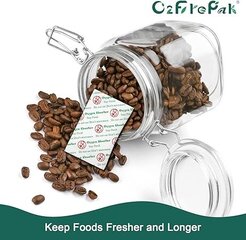 Поглотитель кислорода для пищевых продуктов O2frepak, 100 шт. цена и информация | Осушители воздуха, влагопоглотители | pigu.lt