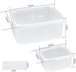 Набор контейнеров для хранения продуктов Haochen, 4 шт. цена и информация | Посуда для хранения еды | pigu.lt