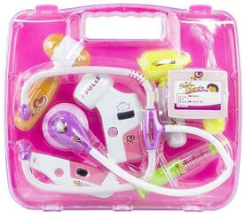 Vaikiškas daktaro rinkinys lagamine Lean Toys kaina ir informacija | Žaislai mergaitėms | pigu.lt