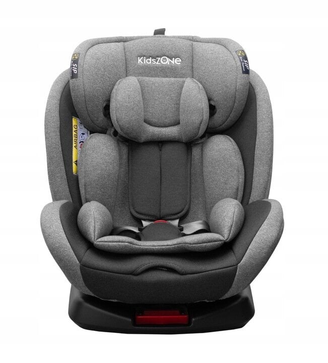 360° Isofix pasukama autokėdutė pilka Kids Zone YC06, 0-36 kg kaina ir informacija | Autokėdutės | pigu.lt