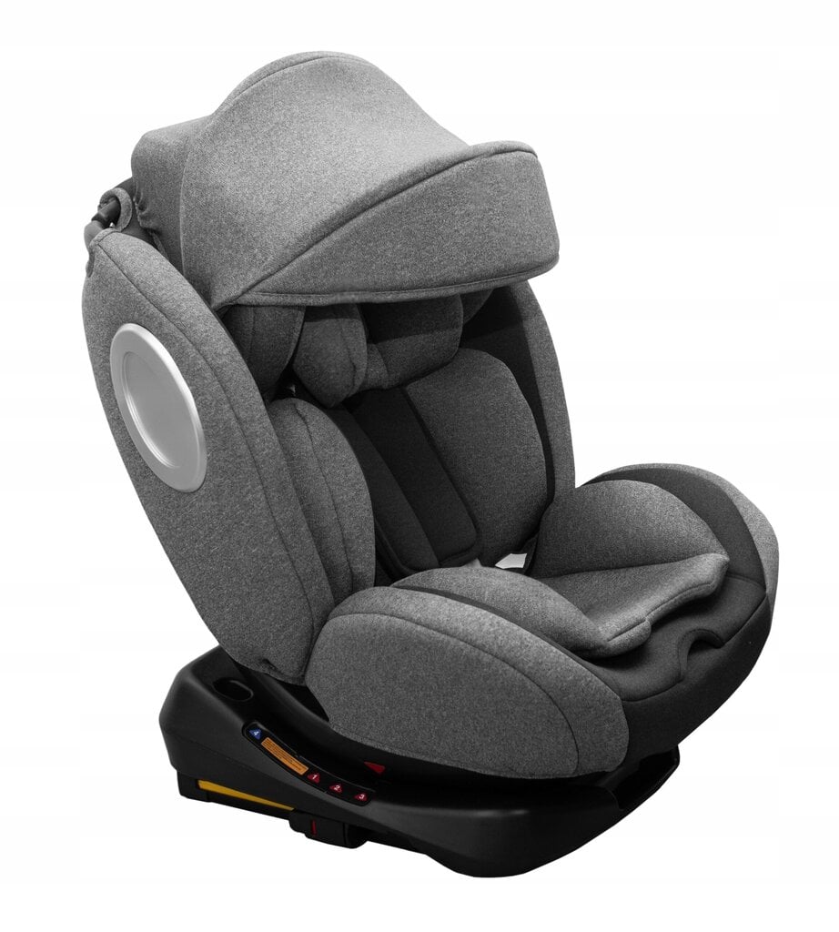 360° Isofix pasukama autokėdutė pilka Kids Zone YC06, 0-36 kg kaina ir informacija | Autokėdutės | pigu.lt