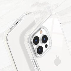 TakeMe Perfect Clear 2mm Transparent thin back case for Apple iPhone 15 Pro kaina ir informacija | Telefono dėklai | pigu.lt