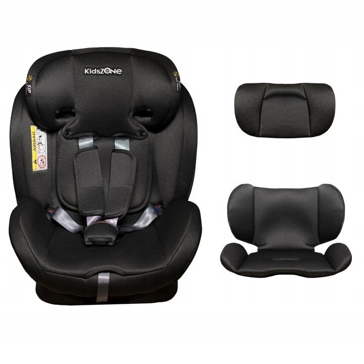 360° Isofix pasukama autokėdutė juoda Kids Zone YC06, 0-36 kg kaina ir informacija | Autokėdutės | pigu.lt