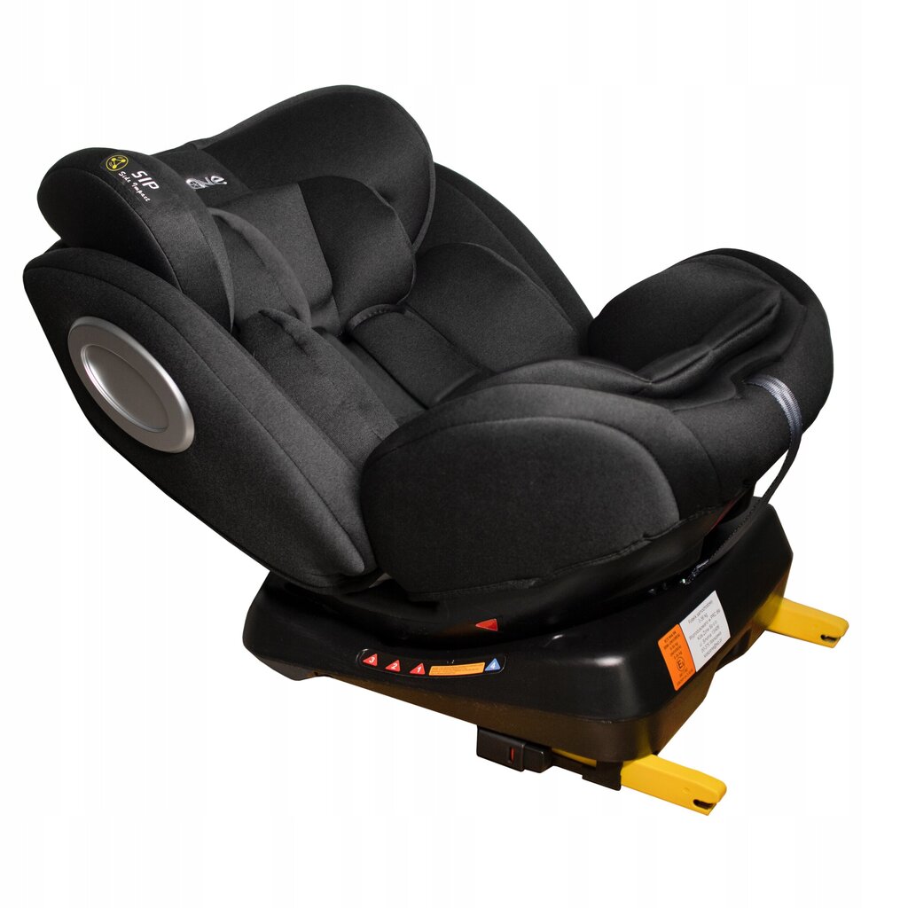 360° Isofix pasukama autokėdutė juoda Kids Zone YC06, 0-36 kg kaina ir informacija | Autokėdutės | pigu.lt