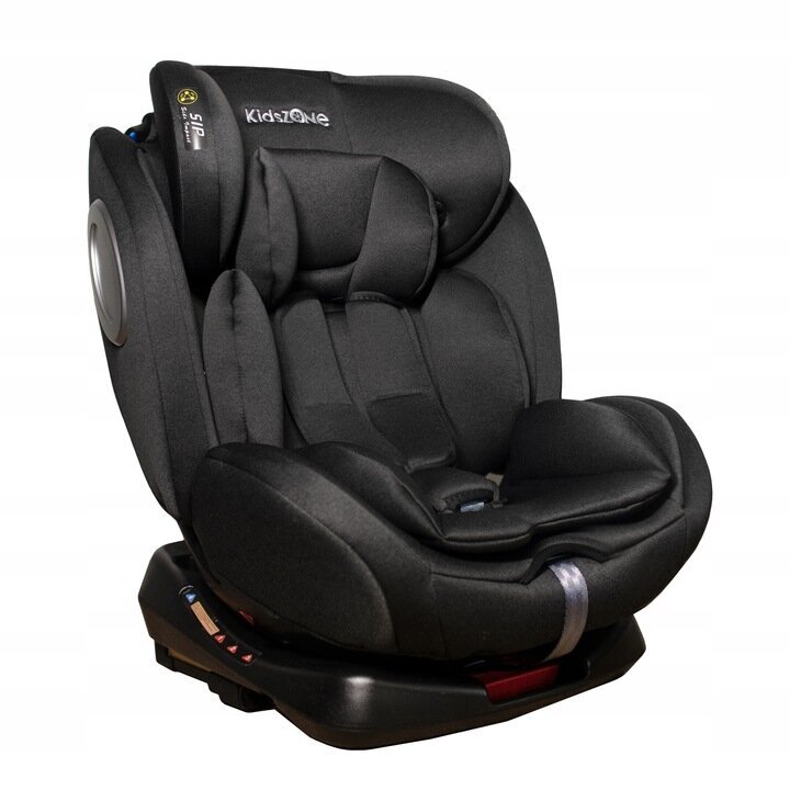 360° Isofix pasukama autokėdutė juoda Kids Zone YC06, 0-36 kg kaina ir informacija | Autokėdutės | pigu.lt