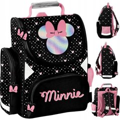 Mokyklinė kuprinė Paso Minnie Mouse, 16 l, juoda/rožinė kaina ir informacija | Kuprinės mokyklai, sportiniai maišeliai | pigu.lt