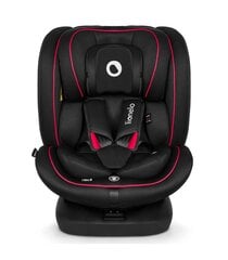 Automobilinė kėdutė Lionelo Bastiaan I-size, 0-36 kg, Black Red kaina ir informacija | Autokėdutės | pigu.lt