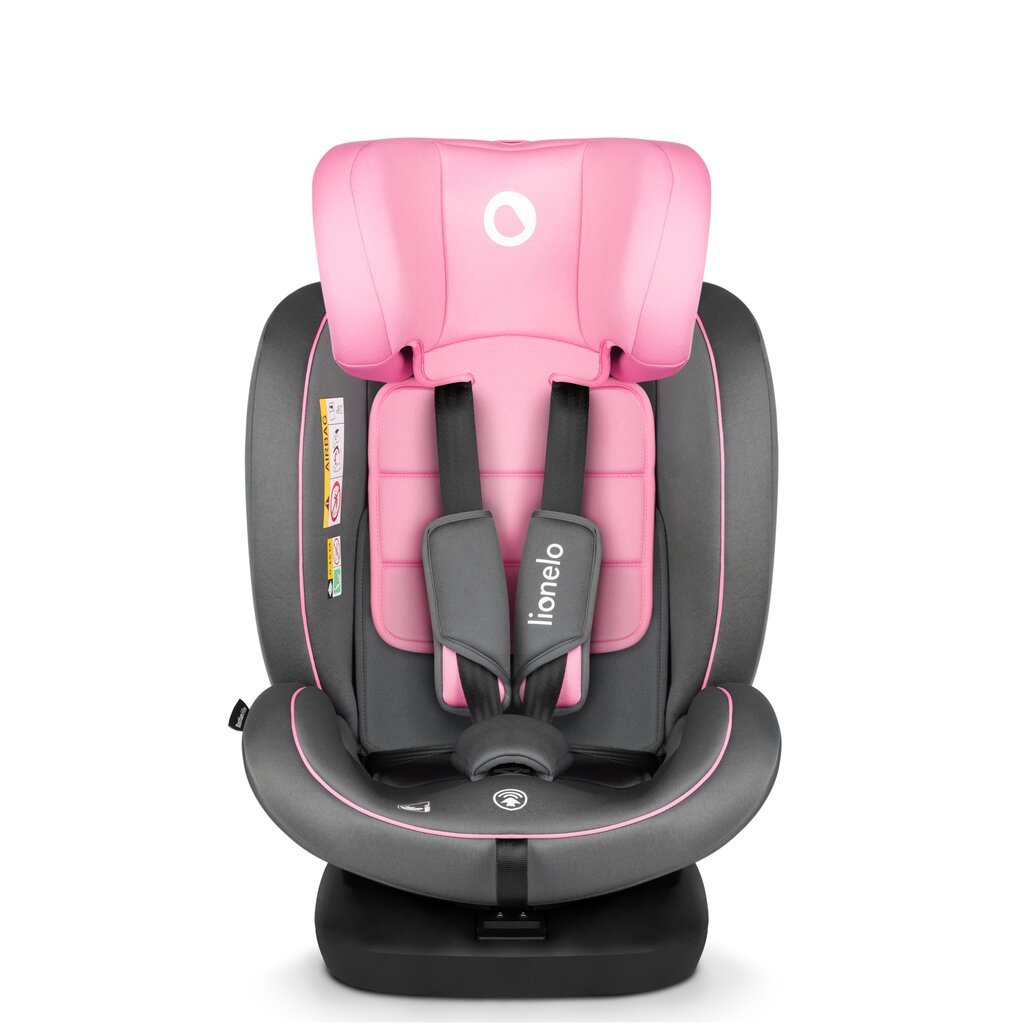 Automobilinė kėdutė Lionelo Bastiaan I-size, 0-36 kg, Pink Baby kaina ir informacija | Autokėdutės | pigu.lt