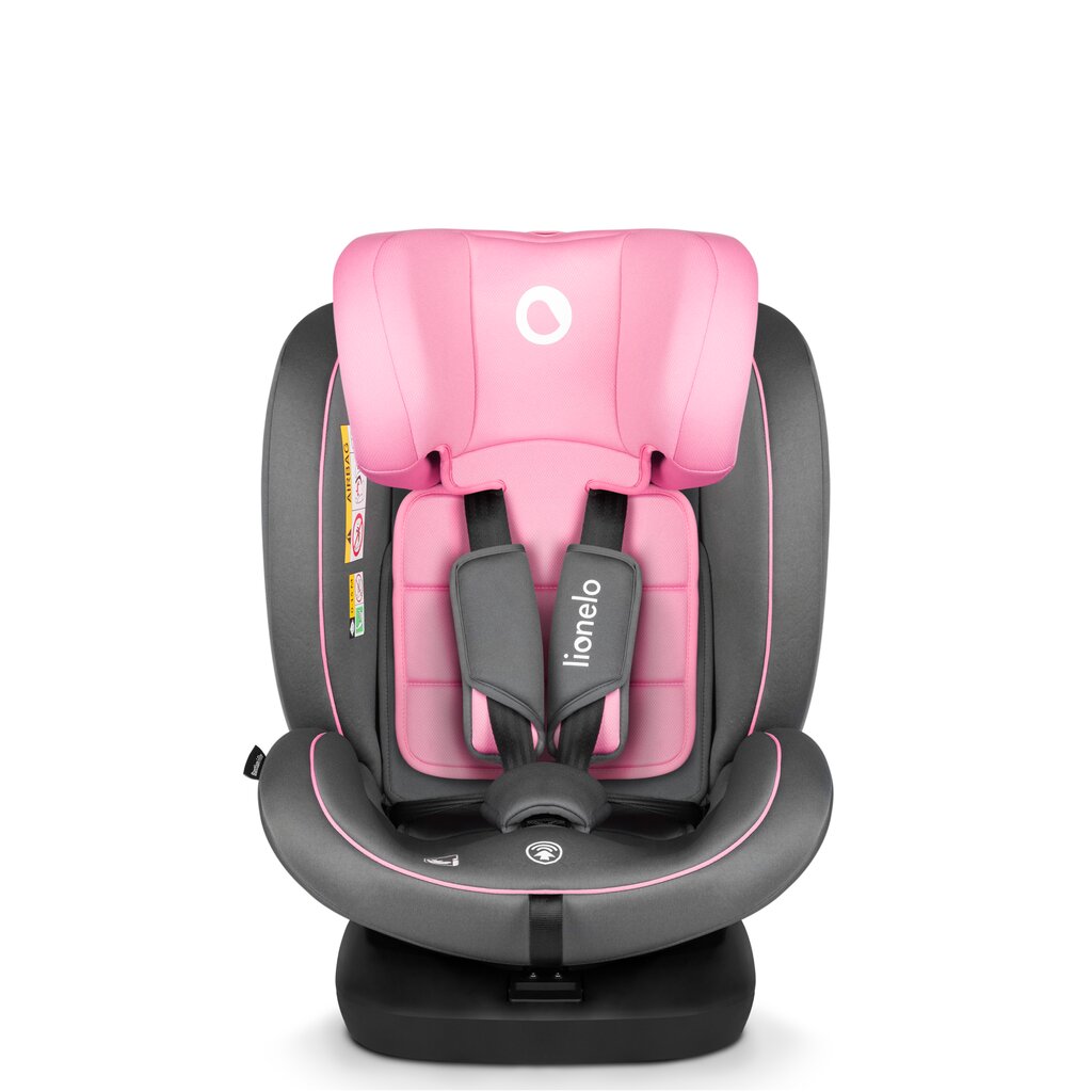 Automobilinė kėdutė Lionelo Bastiaan I-size, 0-36 kg, Pink Baby kaina ir informacija | Autokėdutės | pigu.lt