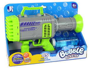 Muilo burbulų pistoletas su skysčiu, žalias kaina ir informacija | Vandens, smėlio ir paplūdimio žaislai | pigu.lt