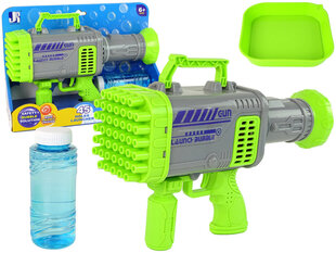 Muilo burbulų pistoletas su skysčiu, žalias kaina ir informacija | Vandens, smėlio ir paplūdimio žaislai | pigu.lt