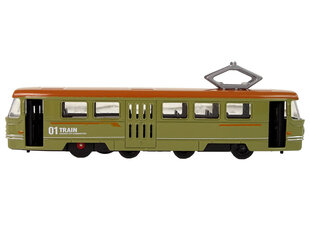 Metalinis traukinio modelis Lean Toys, žalias kaina ir informacija | Žaislai berniukams | pigu.lt