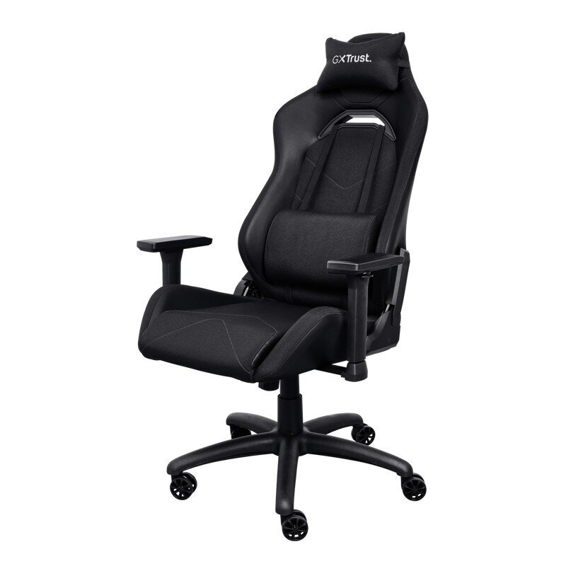 Žaidimų kėdė Trust GXT 714 Ruya, juoda цена и информация | Biuro kėdės | pigu.lt