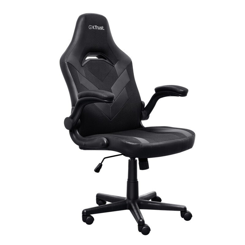 Žaidimų kėdė Riye Trust GXT 703, juoda kaina ir informacija | Biuro kėdės | pigu.lt