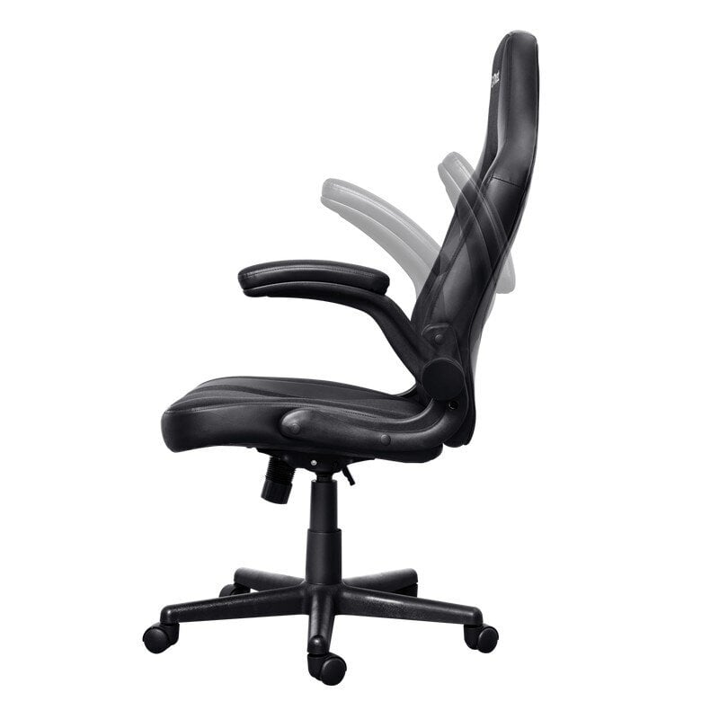 Žaidimų kėdė Riye Trust GXT 703, juoda kaina ir informacija | Biuro kėdės | pigu.lt