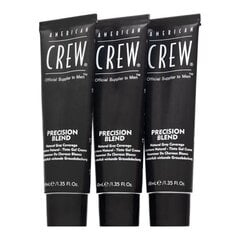 Plaukų dažai American Crew Precision Blend Natural Gray Coverage 7-8, 3 x 40 ml kaina ir informacija | Plaukų dažai | pigu.lt