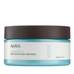 Intensyviai drėkinanti plaukų kaukė Ahava Deep Nourishing Hair Mask, 220 ml kaina ir informacija | Priemonės plaukų stiprinimui | pigu.lt