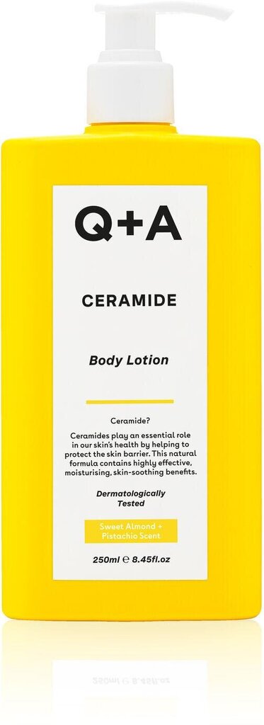 Kūno losjonas Q+A Ceramide Body Lotion, 250 ml цена и информация | Kūno kremai, losjonai | pigu.lt
