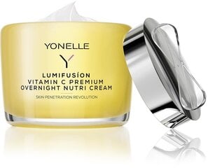 Maitinamasis naktinis veido kremas Yonelle Lumifusion Vitamin C Overnight Nutri Cream, 55 ml kaina ir informacija | Veido kremai | pigu.lt