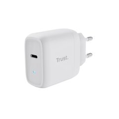 Trust Maxo 65W USB-C Charger White цена и информация | Зарядные устройства для телефонов | pigu.lt
