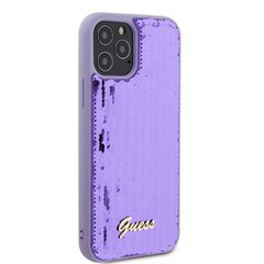 CG Mobile Guess Sequin Script Logo Case GUHCP12MPSFDGSU цена и информация | Чехлы для телефонов | pigu.lt