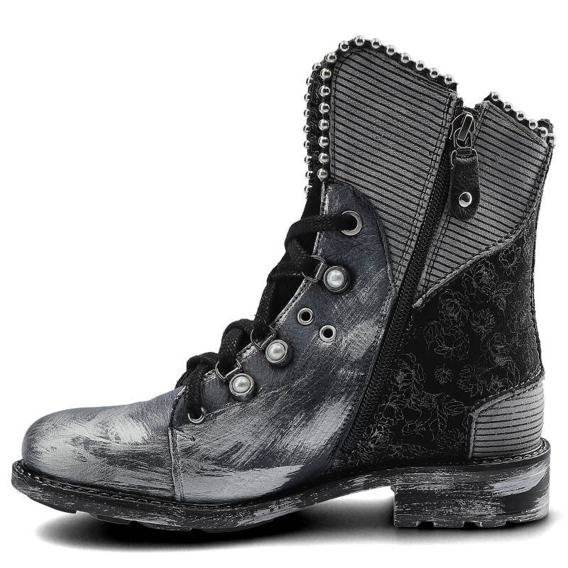 Aulinukai moterims Maciejka 7035, juodi kaina ir informacija | Aulinukai, ilgaauliai batai moterims | pigu.lt