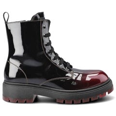 Tommy Hilfiger auliniai batai moterims 8325-21, juodi kaina ir informacija | Aulinukai, ilgaauliai batai moterims | pigu.lt