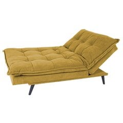 Sofa-lova Home4You Spry, 193x92x89 cm, geltona kaina ir informacija | Sofos | pigu.lt